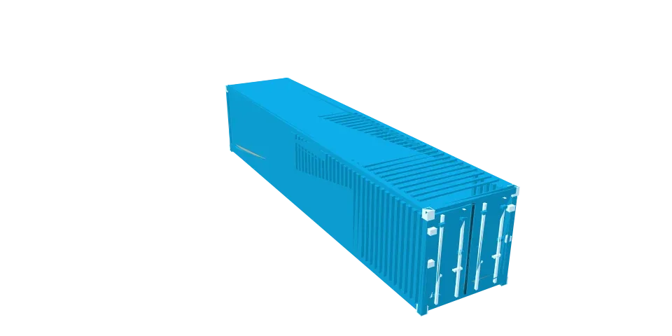 40 dry shipping container